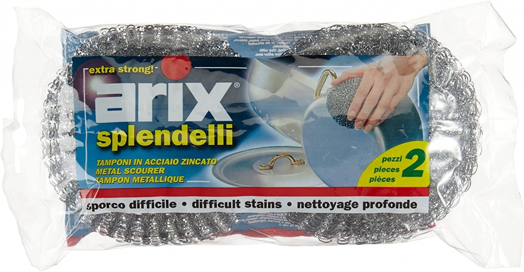 ARIX SPUGNA ACCIAIO ZINCATA GR.40x2